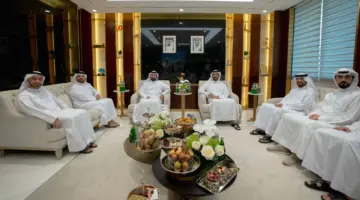 سلطان بن أحمد يشهد إطلاق مكتبةالفيديو الرقميةومحرك الذكاءالاصطناعي